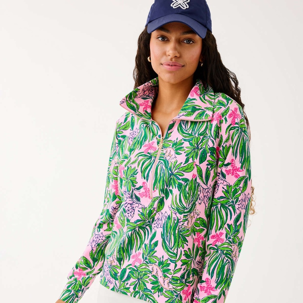 Nwot LILLY PULITZER UPF 50+ Eleni Pullover
